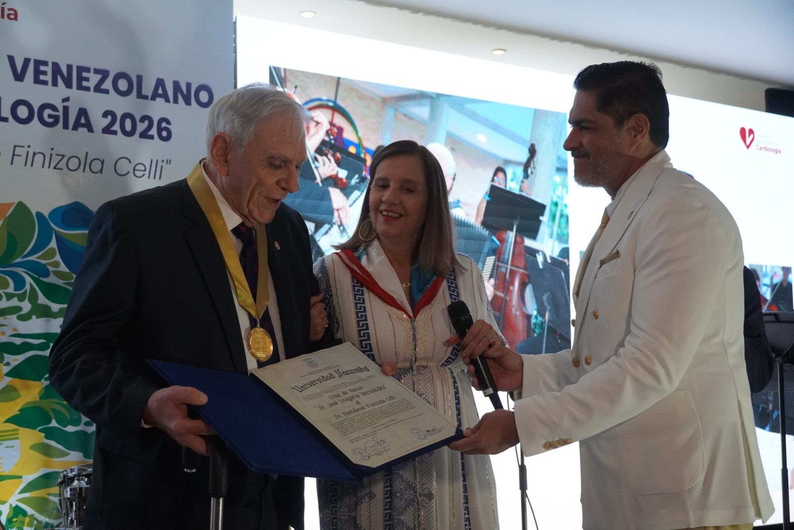 Foto: Distinciones académicas en el Congreso Venezolano de Cardiología
